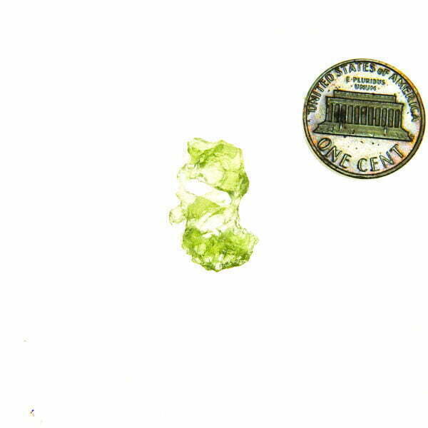 Moldavite with natural hole - Uncommon shape - quality A+