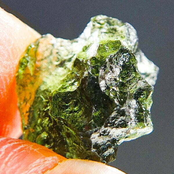 Moldavite - Small Boulder - Shiny - quality A+
