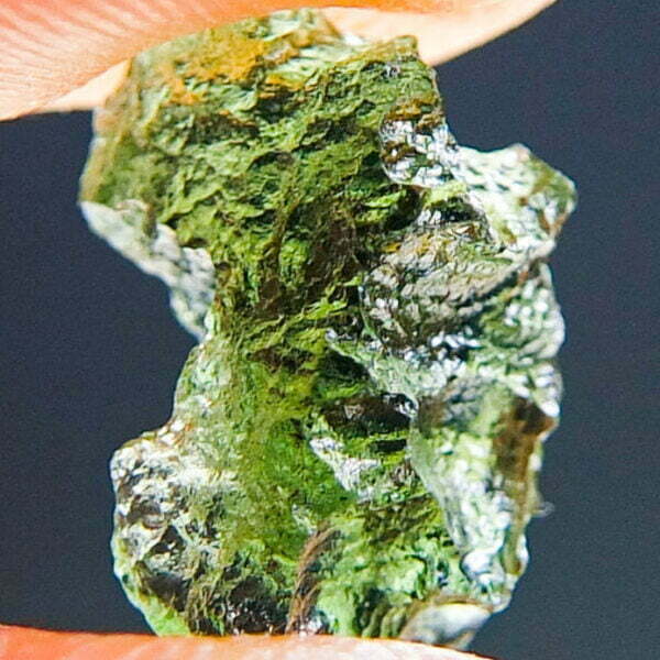 Moldavite - Vibrant green - Glossy - quality A+