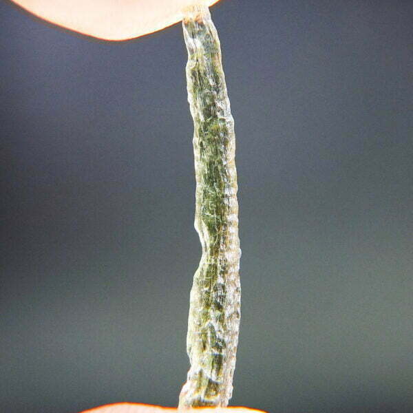 Rare Moldavite - thin stick shape