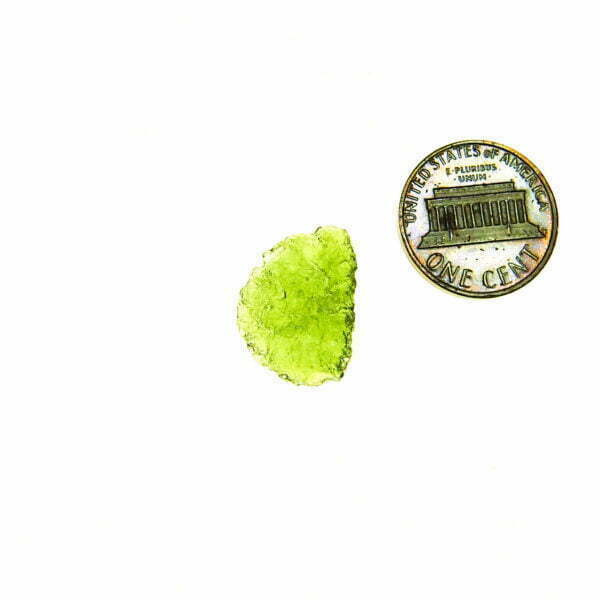 Moldavite - Elipsoid - natural fragment shape