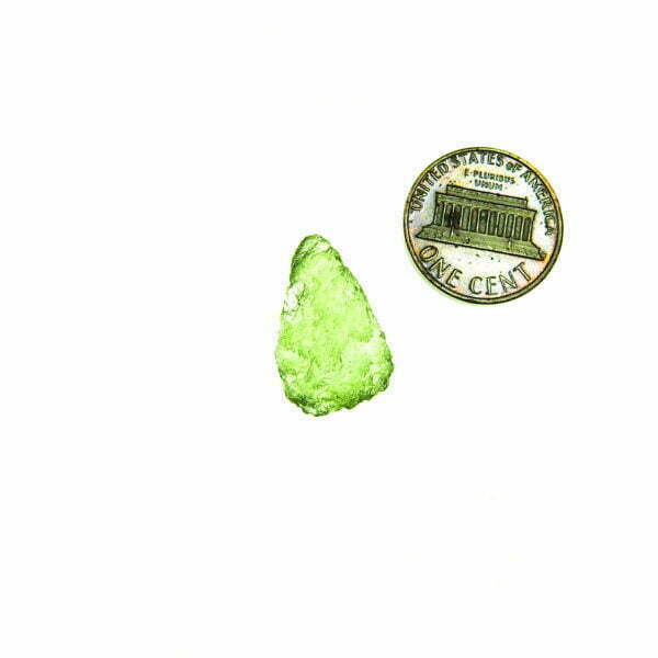 Poisonous green Moldavite - Rare - Certified