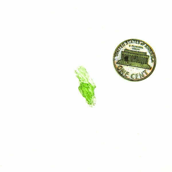 Apple green Moldavite - Glossy - quality A+
