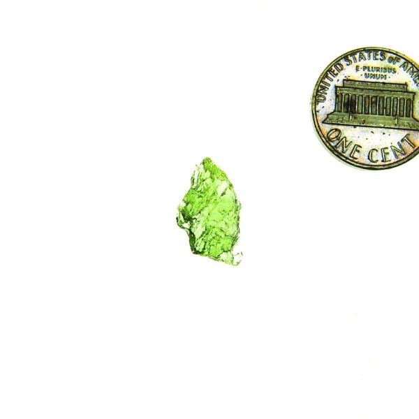 Rare Apple green Moldavite - Very Glossy - RARE