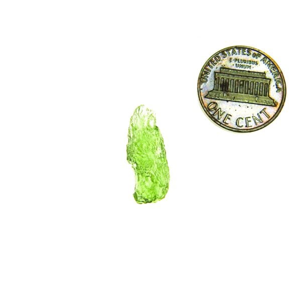 Vibrant green Glossy Moldavite