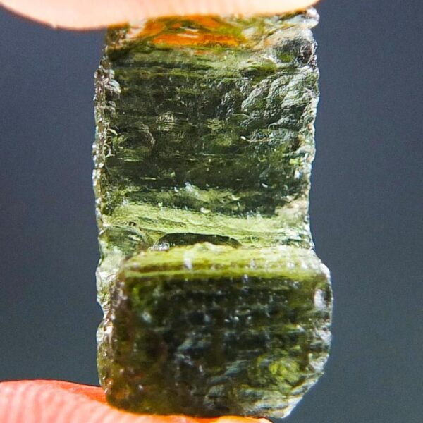 Moldavite with CERTIFICATE - Uncommon shape