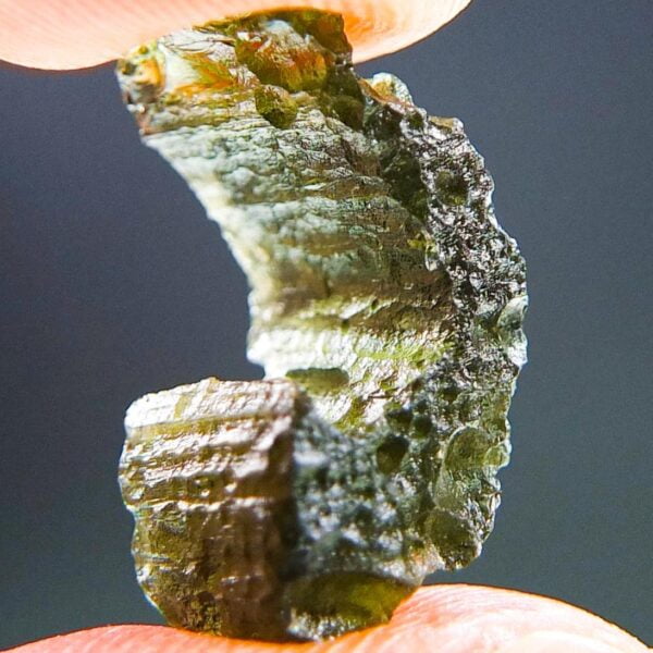 Moldavite with CERTIFICATE - Uncommon shape