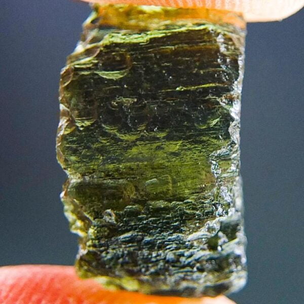 Moldavite with CERTIFICATE - Uncommon shape