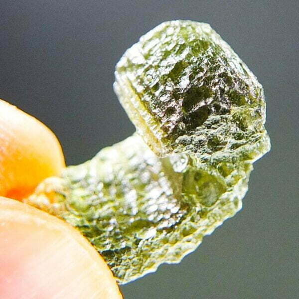 Moldavite with CERTIFICATE - Uncommon shape