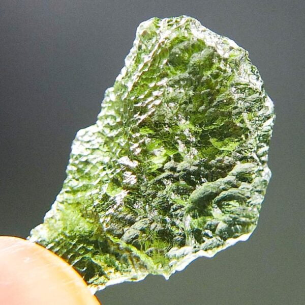 Moldavite with CERTIFICATE - Shiny - quality A+