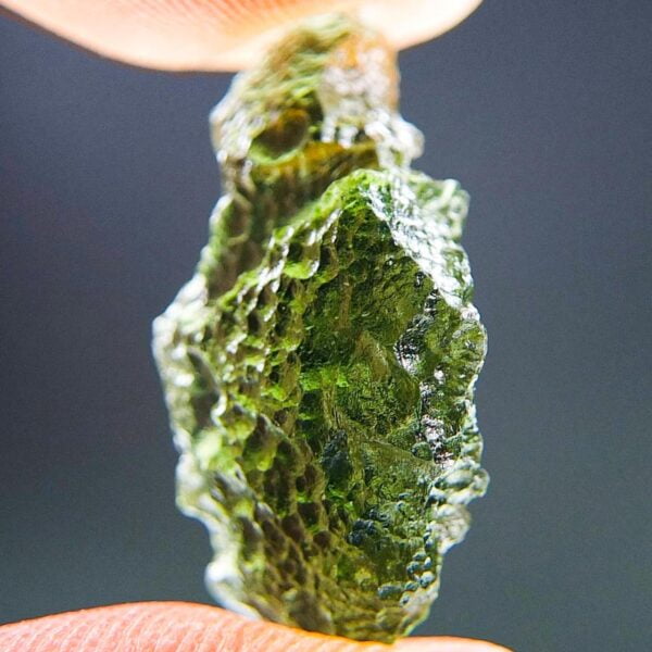 Moldavite with CERTIFICATE - Shiny - quality A+