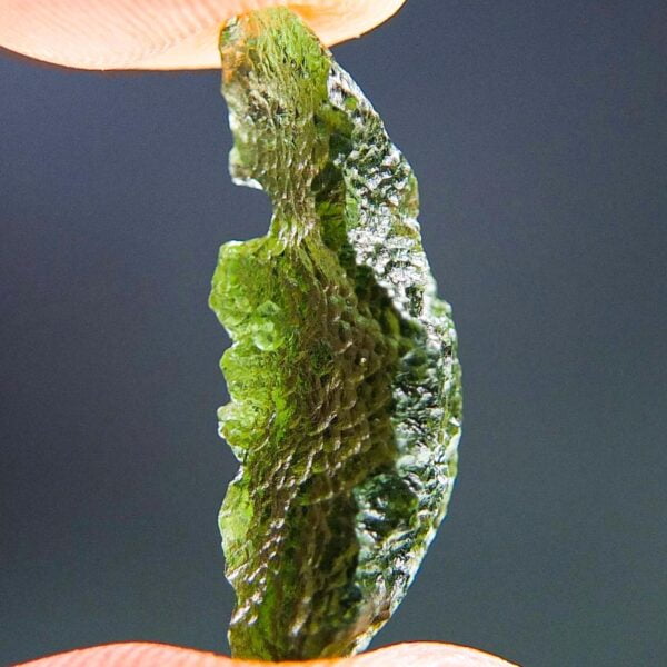 Moldavite with CERTIFICATE - Shiny - quality A+