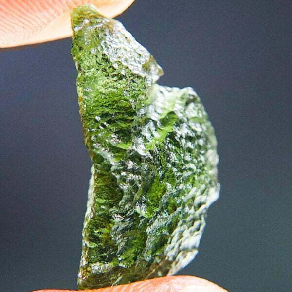 Moldavite with CERTIFICATE - Shiny - quality A+