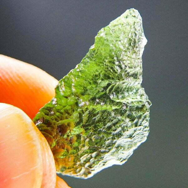 Moldavite with CERTIFICATE - Shiny - quality A+