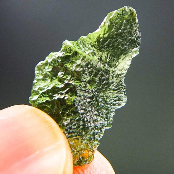 Moldavite with CERTIFICATE - Shiny - quality A+