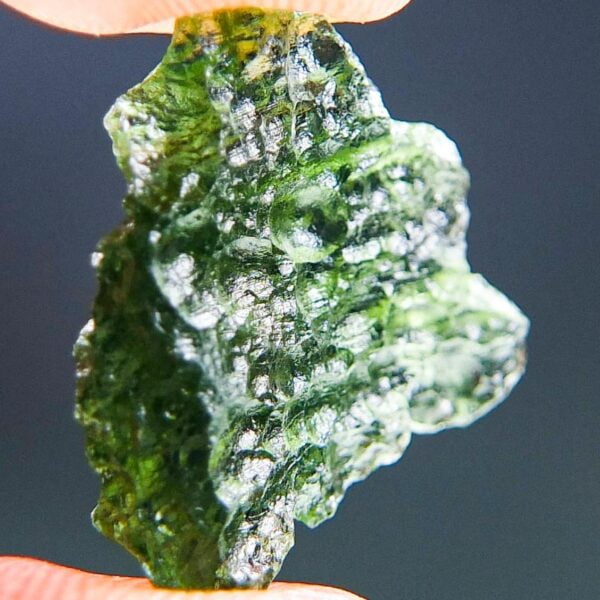 Moldavite with CERTIFICATE - Shiny