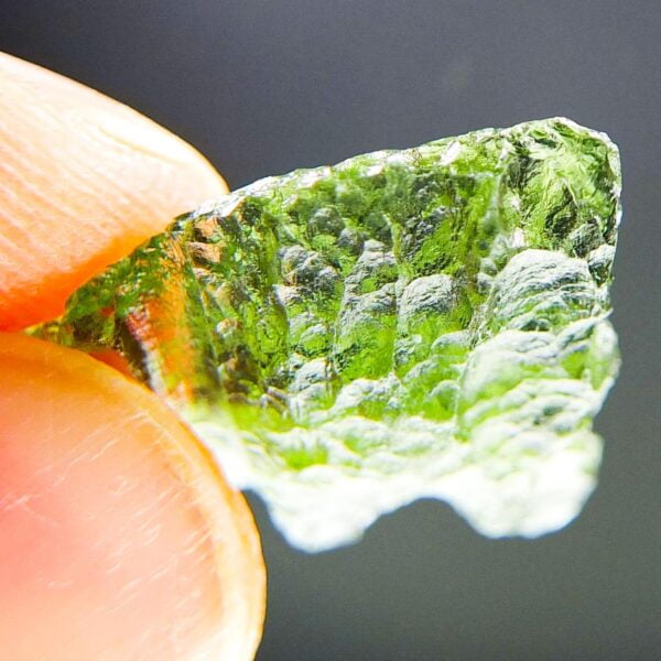 Moldavite with CERTIFICATE - Shiny