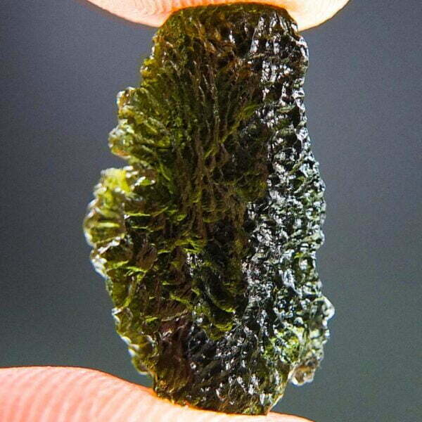 Moldavite with CERTIFICATE - Shiny - quality A+