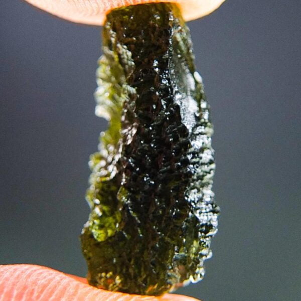 Moldavite with CERTIFICATE - Shiny - quality A+