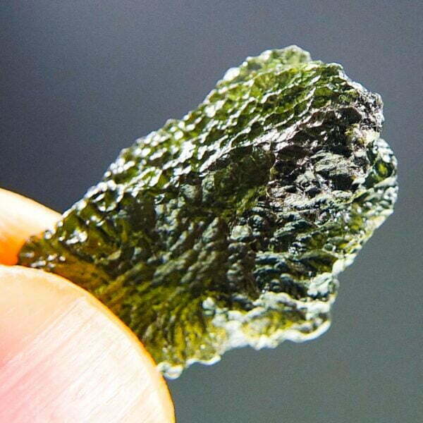 Moldavite with CERTIFICATE - Shiny - quality A+