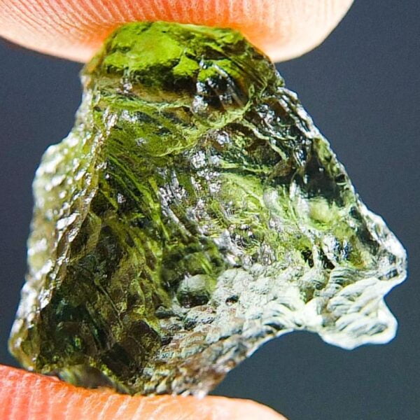 Moldavite with CERTIFICATE - Uncommon shape