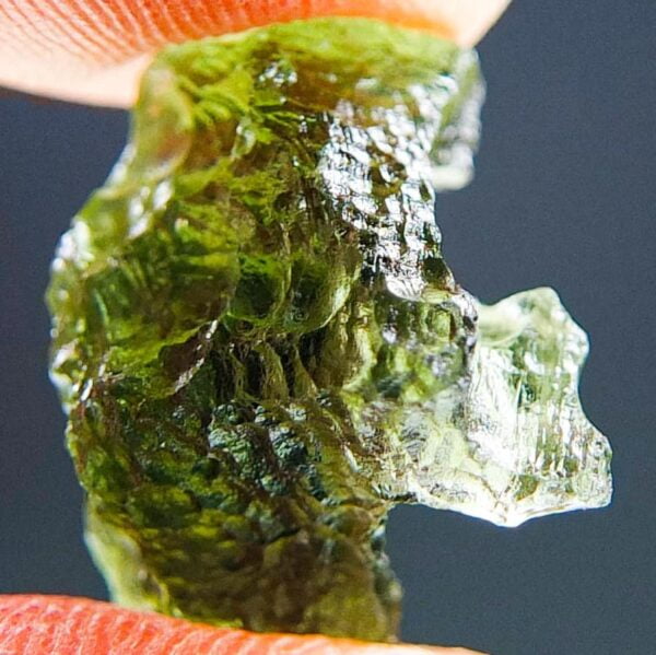 Moldavite with CERTIFICATE - Uncommon shape