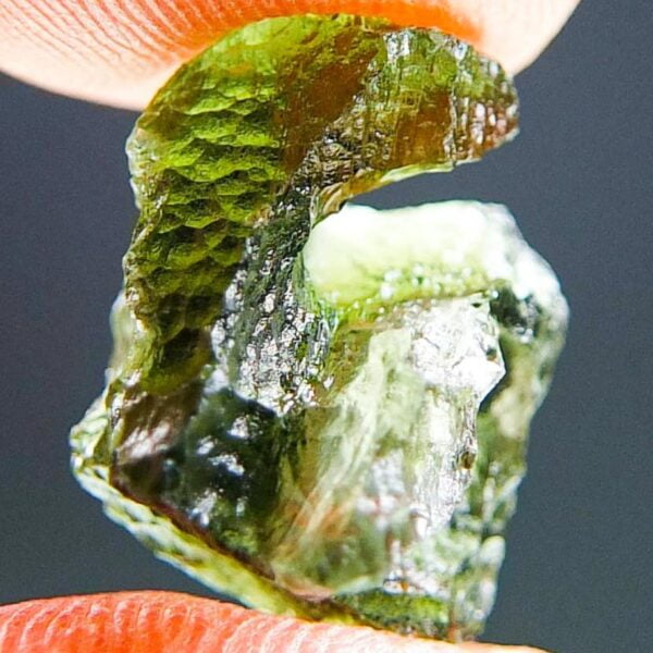 Moldavite with CERTIFICATE - Uncommon shape