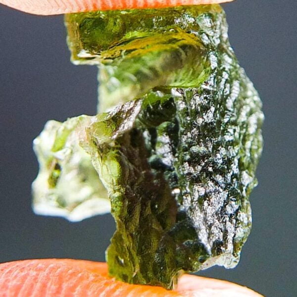 Moldavite with CERTIFICATE - Uncommon shape