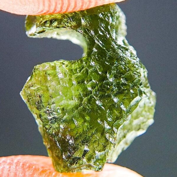 Moldavite with CERTIFICATE - Uncommon shape