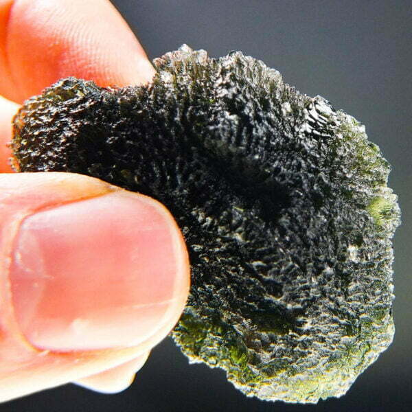 Large Investment Moldavite with CERTIFICATE - quality A+