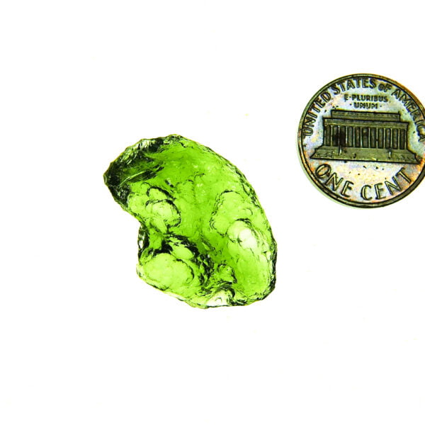 Investment Moldavite- Rare - Very Glossy with CERTIFICATE
