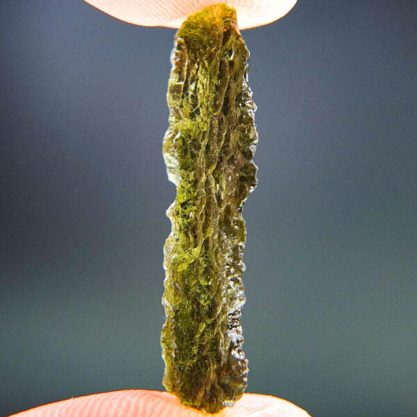 Moldavite with CERTIFICATE - Shiny