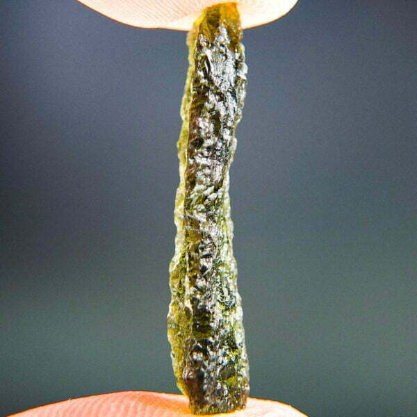 Moldavite with CERTIFICATE - Shiny