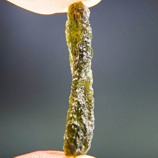 Moldavite with CERTIFICATE - Shiny