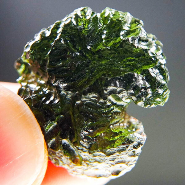 Excellent Moldavite with CERTIFICATE