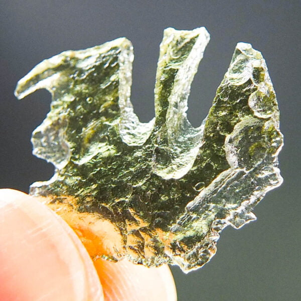Moldavite - Uncommon shape - Shiny