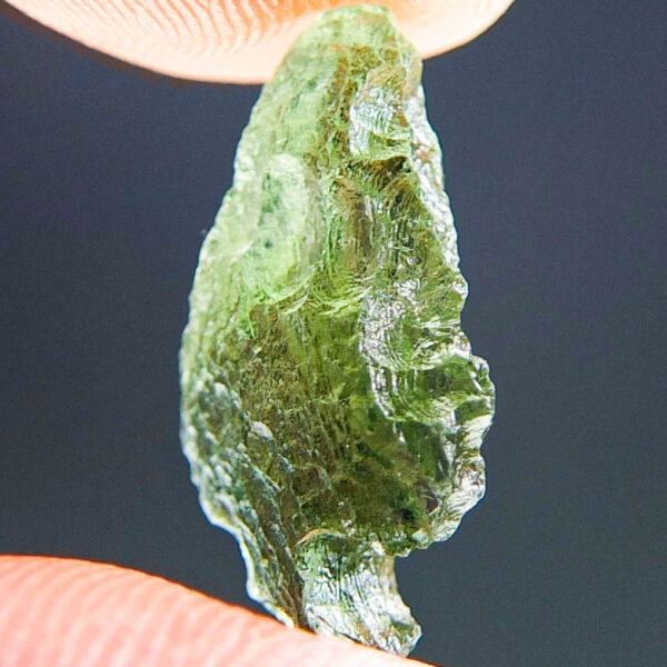 Vibrant green Moldavite