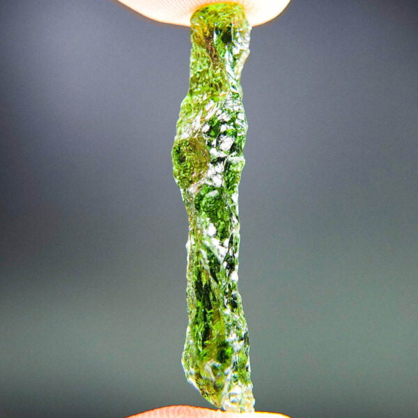 Investment Moldavite - Very Glossy - RARE - Certified - quality A+