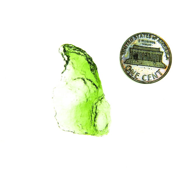 Moldavite - Very Glossy - RARE - Certified