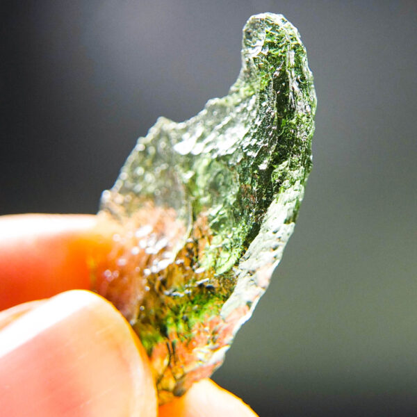 Moldavite - Very Glossy - RARE - Certified