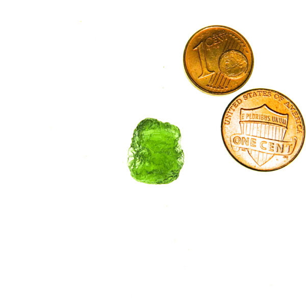 Moldavite with CERTIFICATE - Boulder shape - Shiny - quality A+