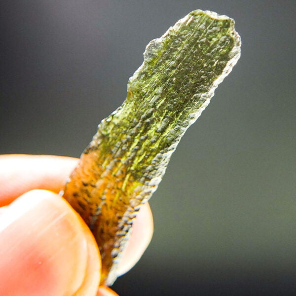 Angel Chime Moldavite with CERTIFICATE