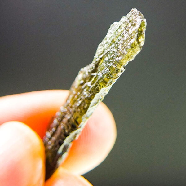 Angel Chime Moldavite with CERTIFICATE