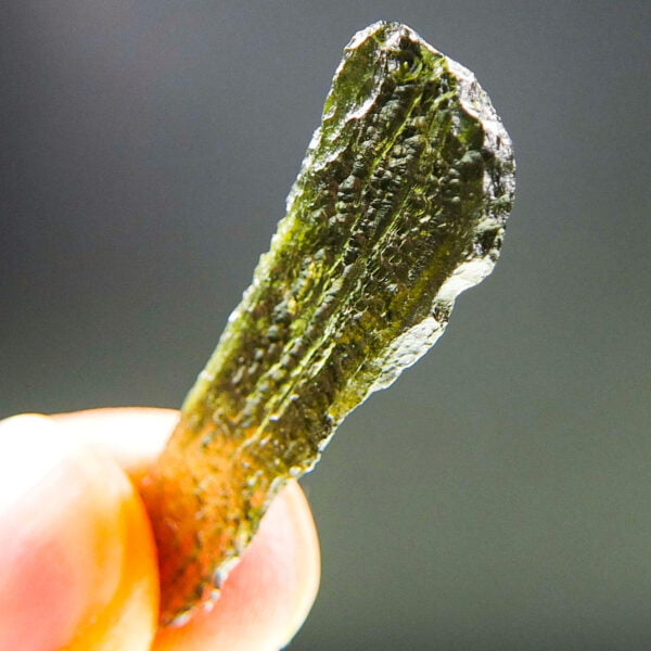 Angel Chime Moldavite with CERTIFICATE