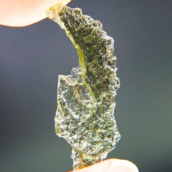 Angel Chime Moldavite with CERTIFICATE