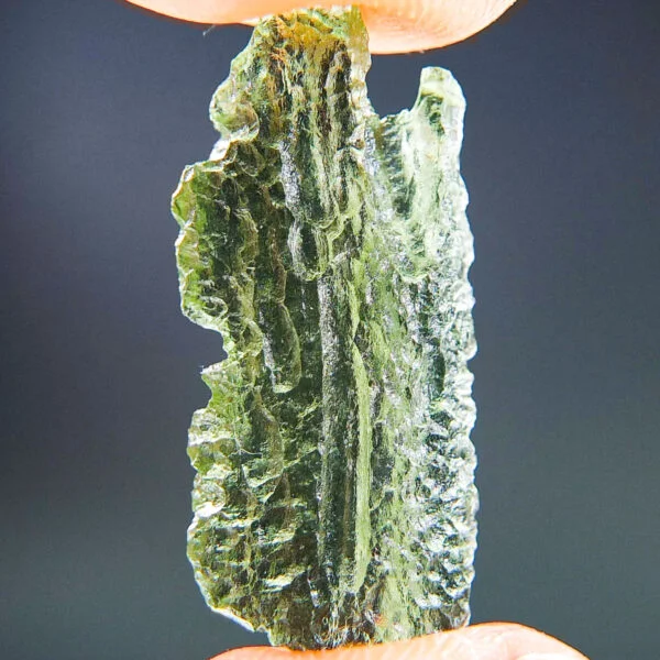 Vibrant green Moldavite with CERTIFICATE
