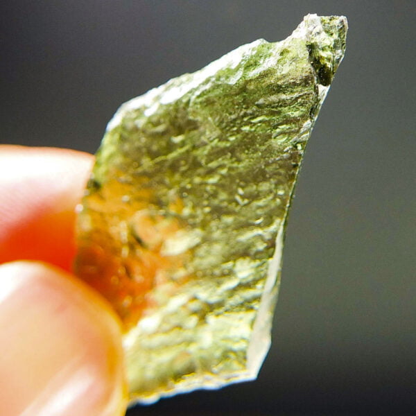 Angel Chime Moldavite with CERTIFICATE