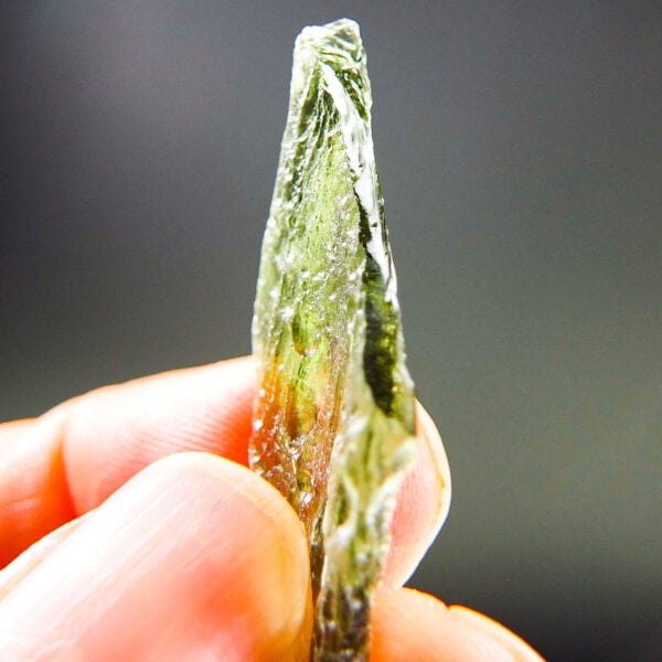 Angel Chime Moldavite with CERTIFICATE