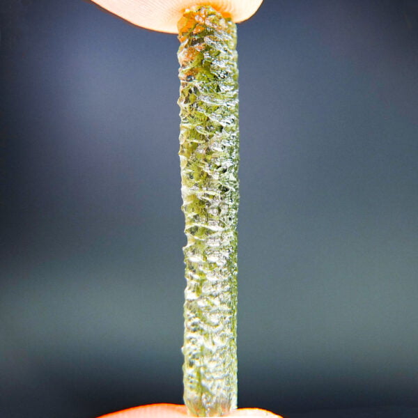 Angel Chime Moldavite - Certified - Naturally very thin - RARE