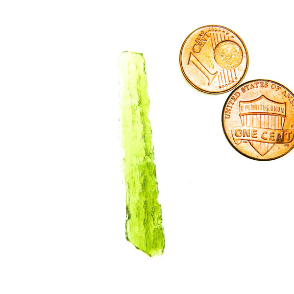 Angel Chime Moldavite with CERTIFICATE